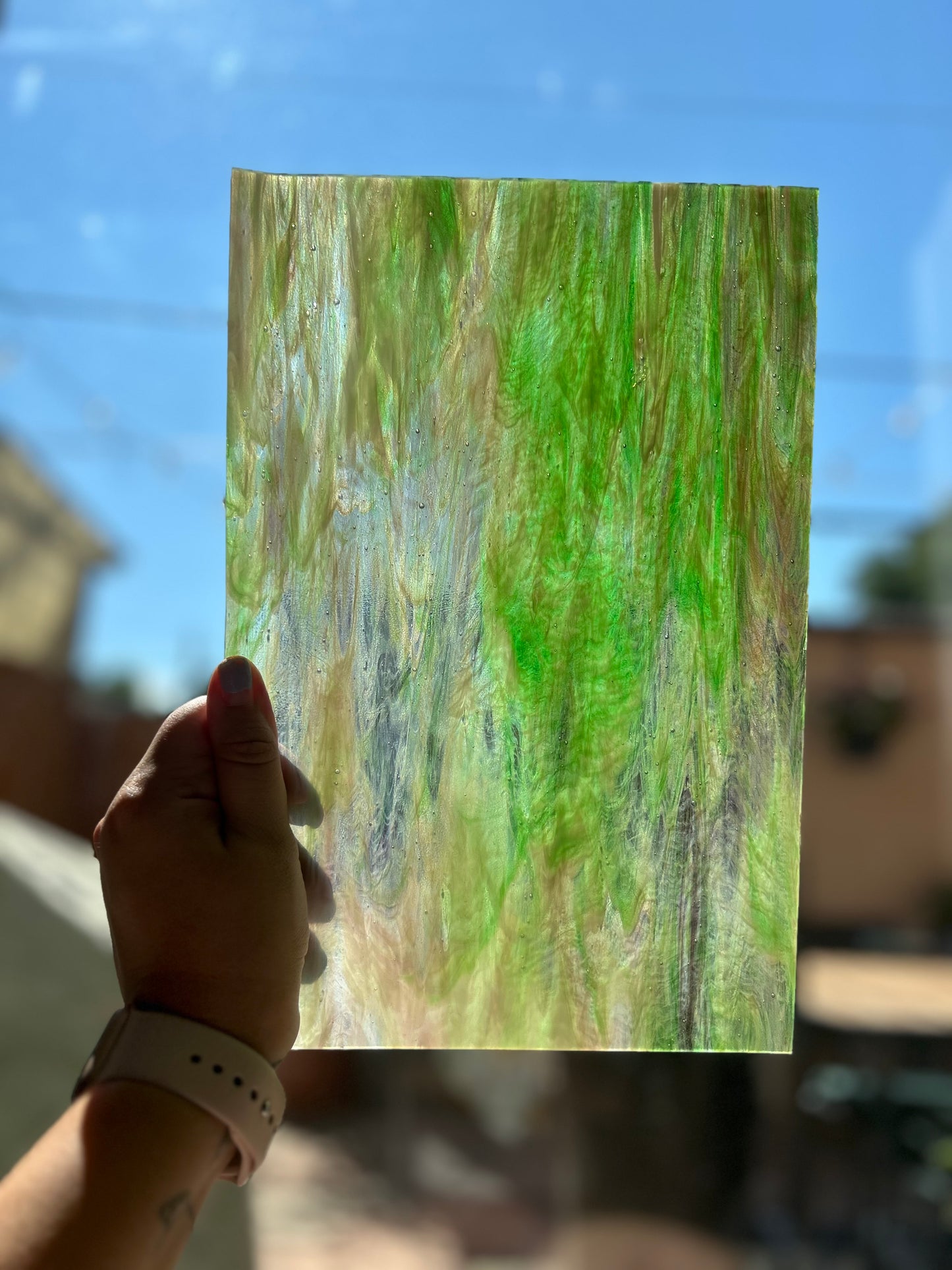Green and Purple Spectrum