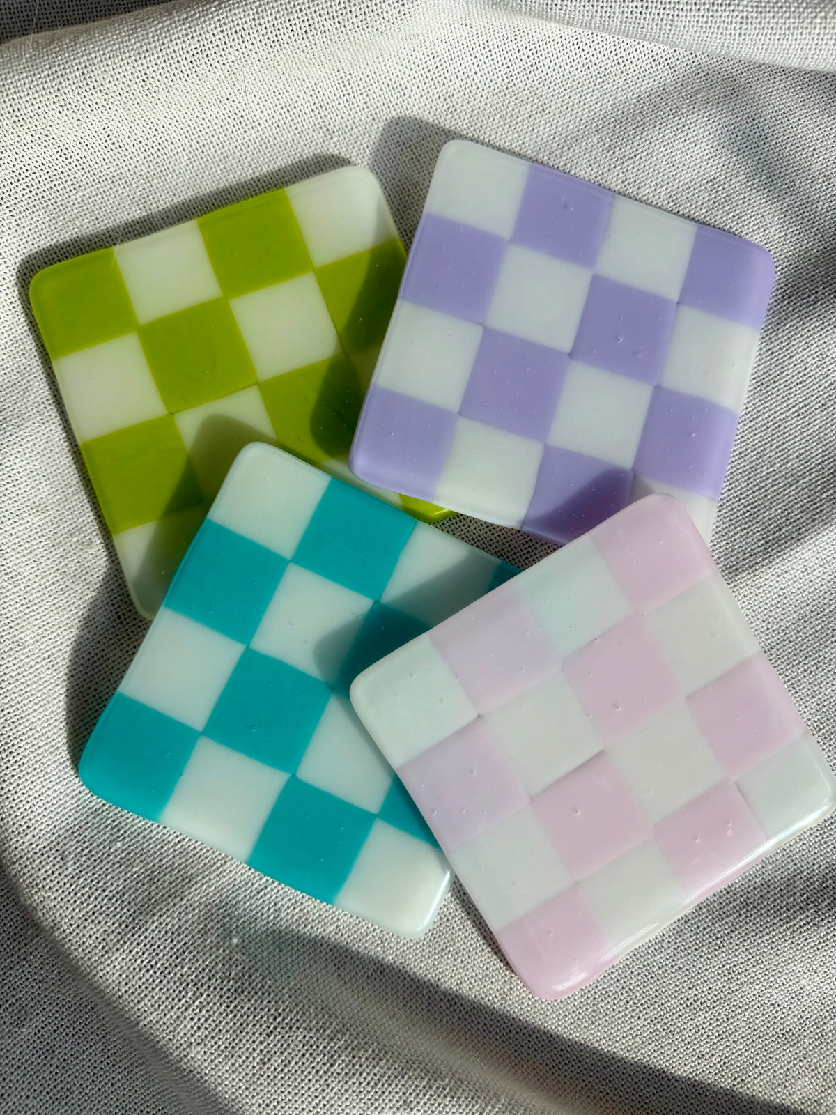 Checkered Coasters