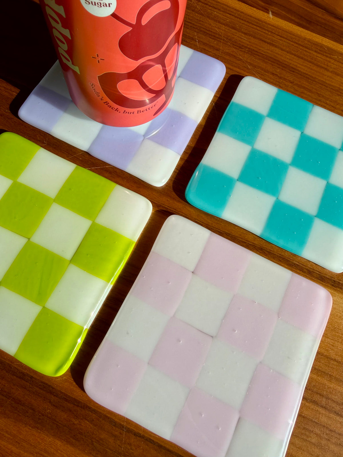 Checkered Coasters