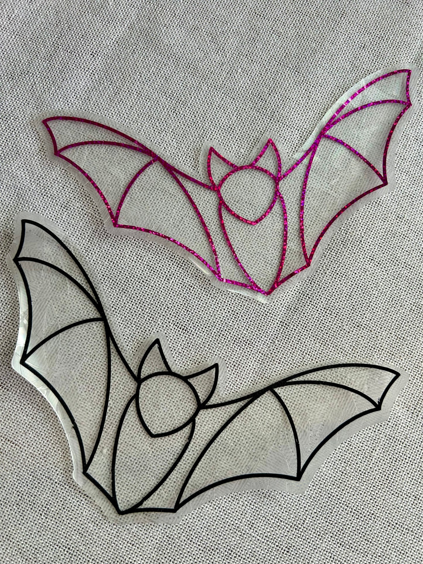 Bat Rainbow Window Cling